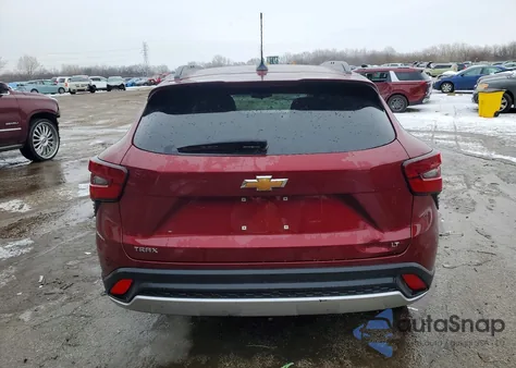 2025 Chevrolet Trax 1Lt z USA, uszkodzony, nr VIN KL77LHEP5SC209727